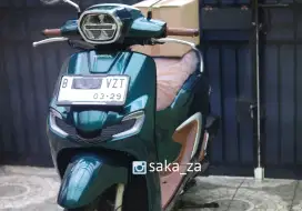 ( ABS tipe tertinggi ) KM 981 perak , Honda Stylo 160 ABS 2024