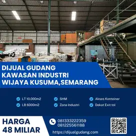 Dijual Gudang Strategis di Semarang luas 10000m BU!