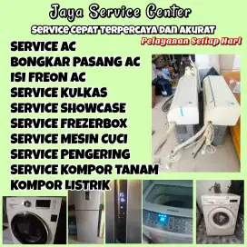 Service Kulkas Frezer Bongkar Pasang AC Servis AC Mesin Cuci Wonoayu