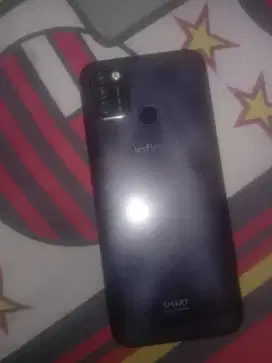 Jual Infinix smart 5 ram 2 normal minus lcd retak ada tompelnya