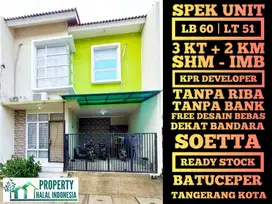 Jual Rumah Islami Batuceper Kota Tangerang SHM IMB Dkt Bandara Soetta