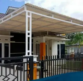 Canopy Kanopi, Tralis Teralis, Pagar, Railing, Tangga Rangka Atap Baja