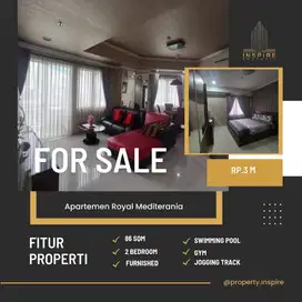 Jual Apartemen Royal 2 br+ furnish jakarta barat dekat ta cp neo soho