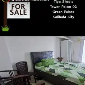 SHM TERBAIK Studio Green PalaceAPARTEMEN KALIBATA CITY