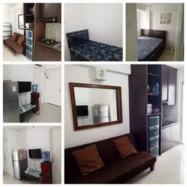 Termuraah jual 2 br furnish apartemen bassura city jaktim