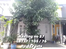 Aset BTN Semarang.Rumah&Kavling Cluster GrahaSafira,Gayamsari,Semarang