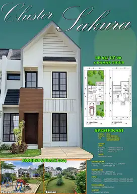 Rumah 2 Lantai Lt 90 an Di Cibubur Ready Unit Harga Promo