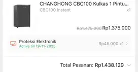 Dijual Cepat Kulkas Merk Changhong