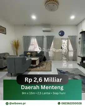 DIJUAL RUMAH KOMPLEK HALTON PALACE TIPE NEW CARLTON PLUS
