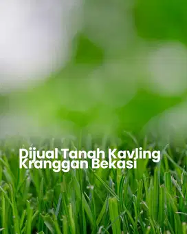 Dijual Tanah Strategis Bebas Banjir Dekat Pasar Kranggan Cibubur