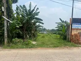 dijual tanah jalan raya cikahuripan bojong kab bogor