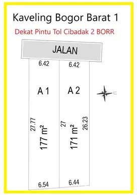 Harga Launching Mulai 4,5 Jt-an,Legalitas SHM Kota Bogor
