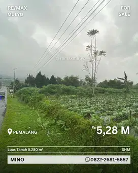 Dijual Tanah Tepi Jalan Ramai Dekat Lokawisata