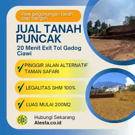 Tanah shm murah megamendung puncak bogor