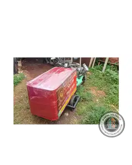 Gerobak Listrik Kopi Keliling Standart kekinian