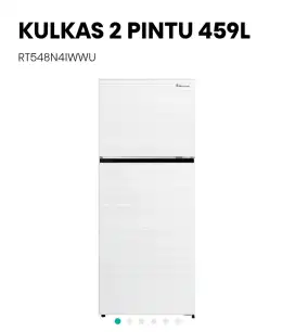 KULKAS 2 PINTU HISENSE RT548N4IWWU