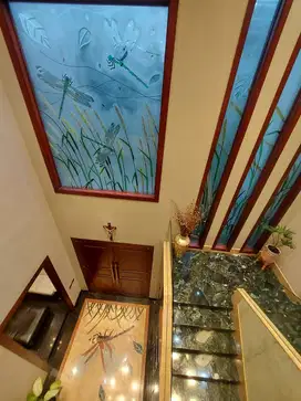 Rumah Mewah Jakarta Utara Asri Ada swimming pool luas