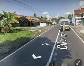 Tanah darat pinggir jln Sebelas April sumedang
