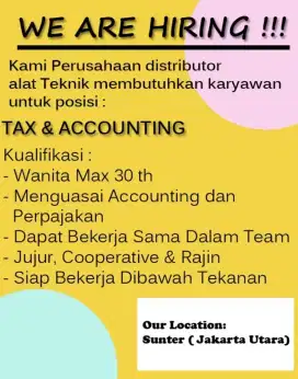 Lowongan Accounting