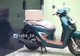 ( ABS tipe tertinggi ) KM 981 perak , Honda Stylo 160 ABS 2024 stilo