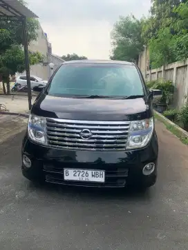 Elgrand 2007 Hws 2.5 Black Pearl , rare (hitam bungkon).
