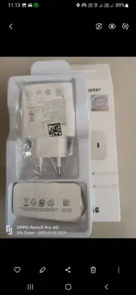 Charger samsung S10 S20 S21 Note 20 fast charging 45watt