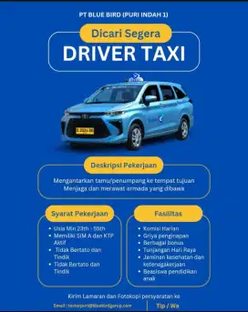 Loker Driver Taksi