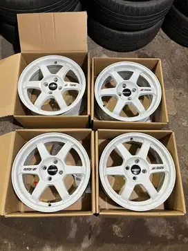 TE37 r16 lebar 7 et40 cocok untuk mobil pcd 4x100