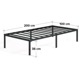 Zinus Ranjang Tempat Tidur Besi