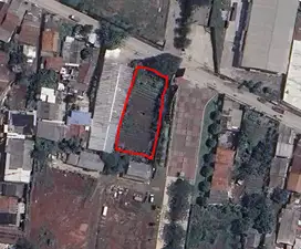 Dijual Tanah di Legok Depan Jalan Raya Besar Cocok untuk Gudang