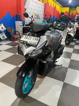 ( DP 500 ) Aerox Connected 2024 KTP Daerah & Rumah Sewa Bisa