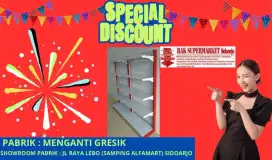 Rak minimarket Gondola