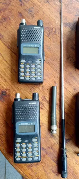 Dijual Ht Alinco Vhf / Uhf  FM Transceiver DJ-596,