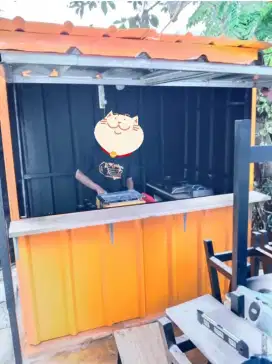 Gerobak booth Kontainer/countainer cafe