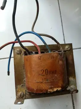 Travo Power Supply output 12, 15 dan 18 volt 20 Ampere murni