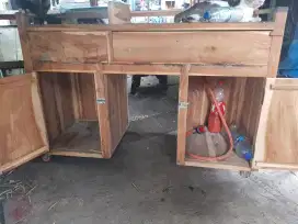 Jual gerobak kayu motor/dorong