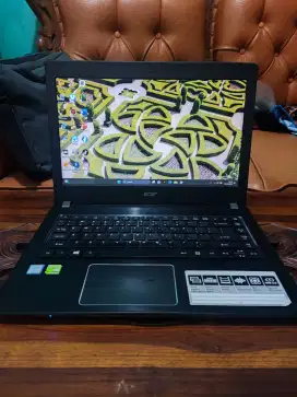 Laptop Gaming Acer E-475G Fullset I5 VGA NVidia Murah Aja