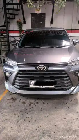 avanza 2023 manual abu abu gelap, pakai pribadi, Km rendah