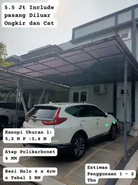 Jual Kanopi Bekas