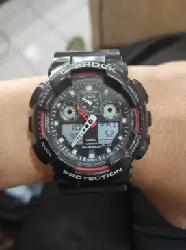Jam Tangan Casio G-Shock GA-100 Original Bekas–Mulus & Full Fungsi!