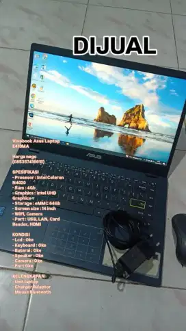 Dijual cepat laptop