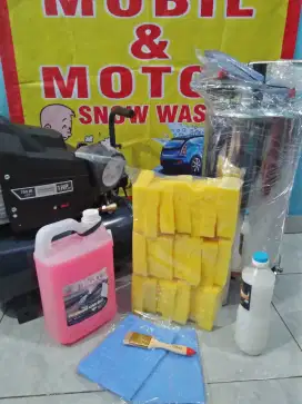 Jual paket salju steam (tanpa mesin steam)