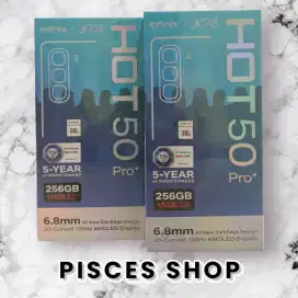 INFINIX HOT 50 PRO+ RAM 8/256 NEW Segel Garansi Resmi 1 Tahun