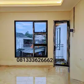 Pintu Kaca Aluminium Minimalis – Kuat & Elegan!