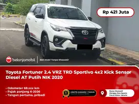 Toyota Fortuner 2.4 VRZ TRD Sportivo 4x2 Diesel AT Putih[KICK SENSOR]