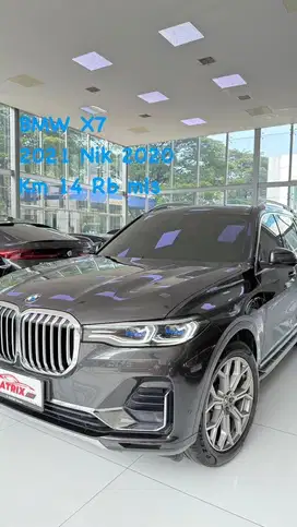 BMW X7 2021 Nik20 Grey on black Siap pakai