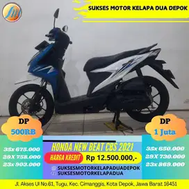 HONDA NEW BEAT CBS 2021 CASH/KREDIT DP MURAH SYARAT MUDAH