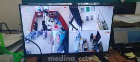 PAKET 4 KAMERA CCTV PEMASANGAN