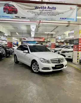Odo 52rb Mercedes benz C200 CGI AT 2012 Mercy W204 2013