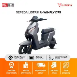 Sepeda listrik Uwinfly D75 terbaru